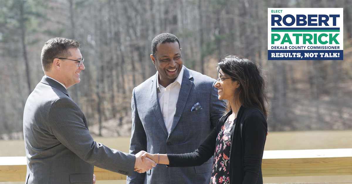 Election Info Elect Robert Patrick DeKalb County Commissioner
